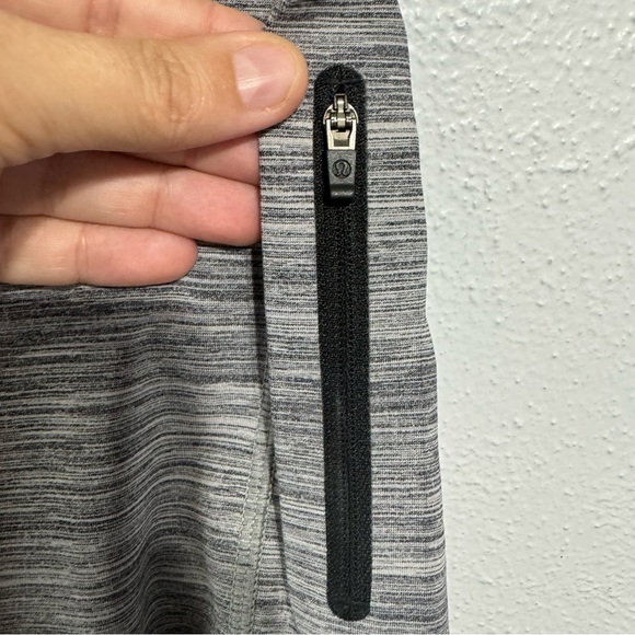 Lululemon sun runner crop space dye gray size 6 - Picture 5 of 7